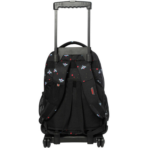 TOTTO MOCHILA RUE BOMPER RENGLONES negro