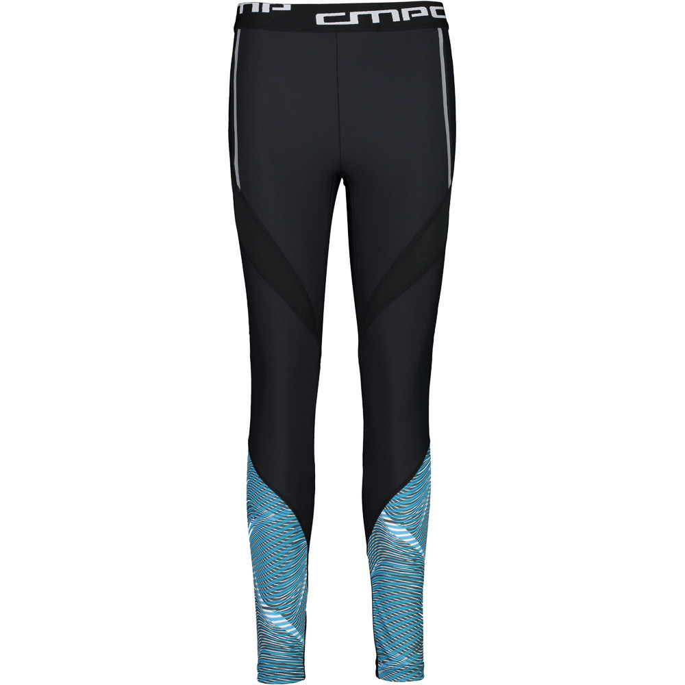 Cmp mallas trail running largas mujer Cmp WOMAN LONG TIGHTS vista frontal Cmp mallas trail running largas mujer Cmp WOMAN LONG TIGHTS vista frontal