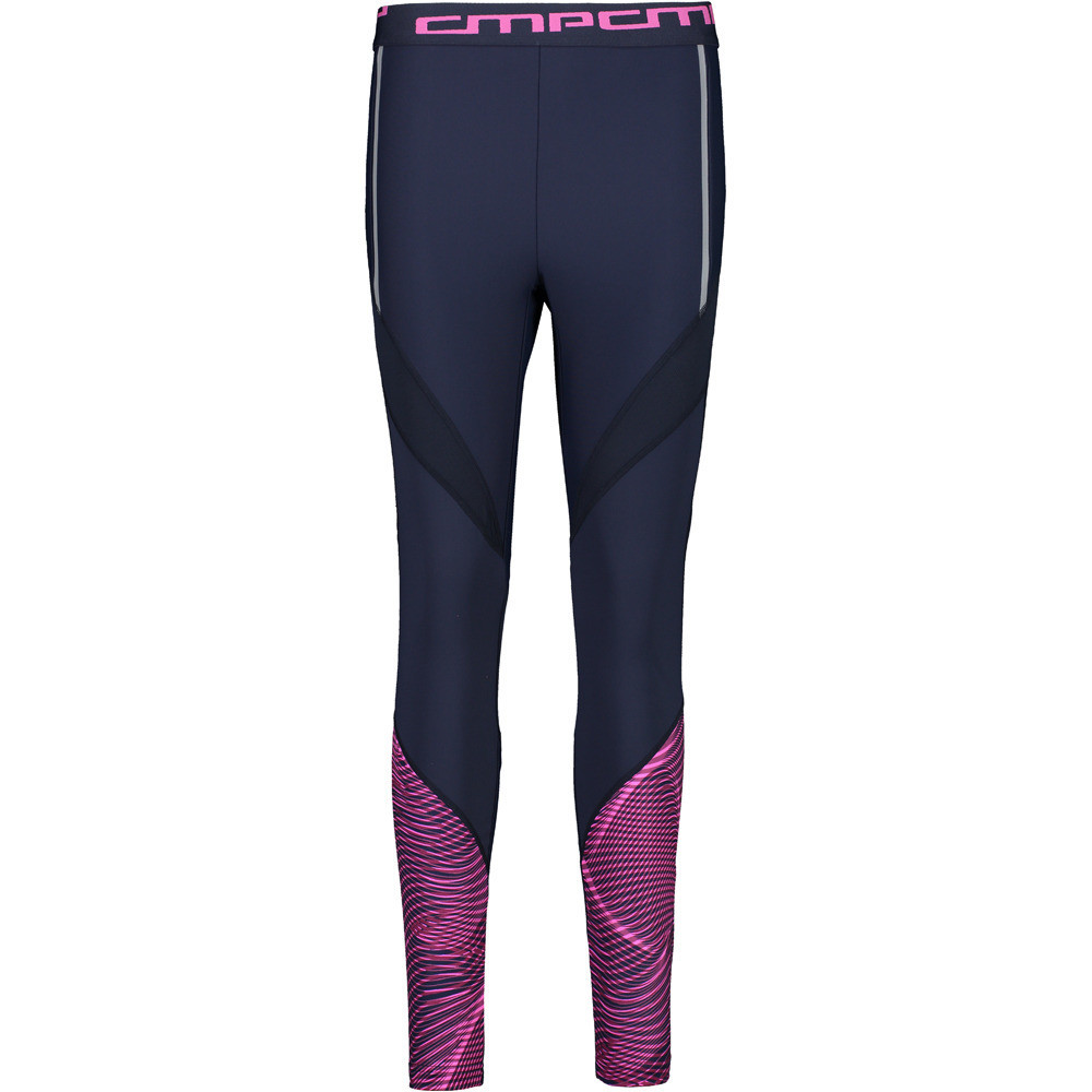 Cmp mallas trail running largas mujer Cmp WOMAN LONG TIGHTS vista frontal Cmp mallas trail running largas mujer Cmp WOMAN LONG TIGHTS vista frontal
