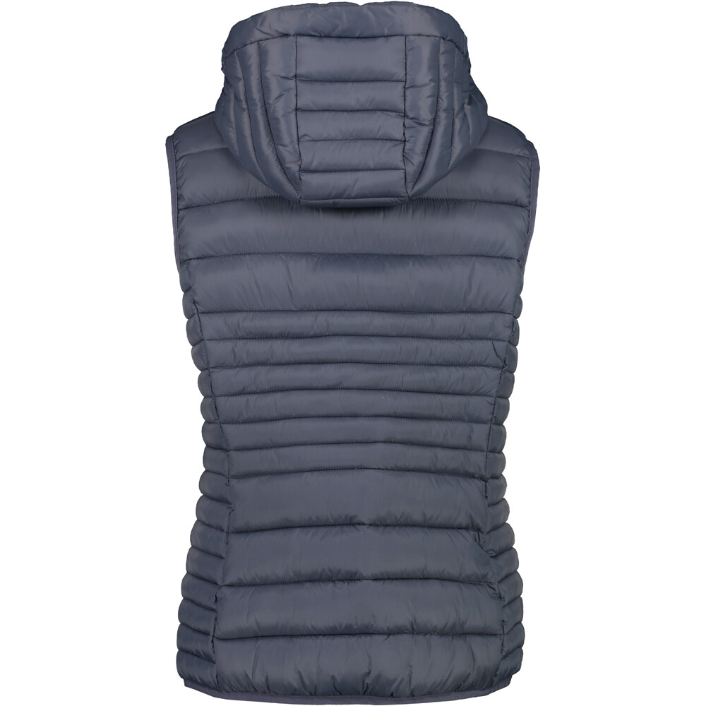 Cmp chalecos mujer Cmp WOMAN VEST SNAPS HOOD GR vista trasera Cmp chalecos mujer Cmp WOMAN VEST SNAPS HOOD GR vista trasera