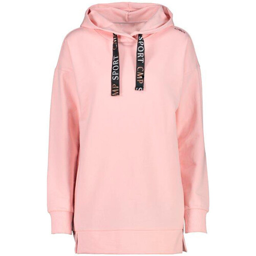 CMP WOMAN SWEAT FIX HOOD rosa