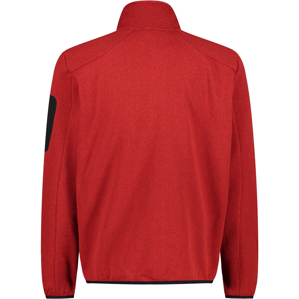 Cmp forro polar hombre Cmp MAN JACKET vista trasera Cmp forro polar hombre Cmp MAN JACKET vista trasera