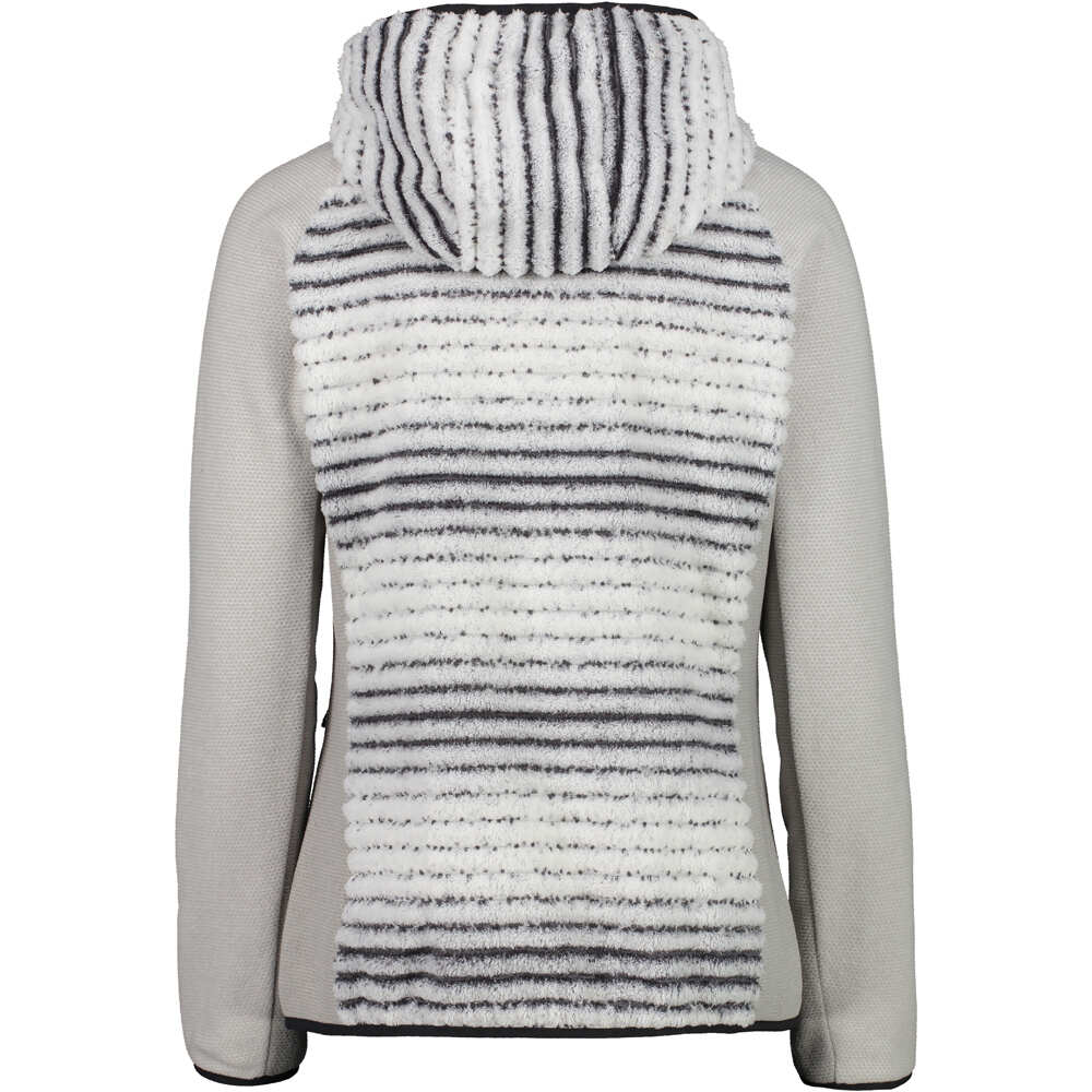 Cmp forro polar mujer Cmp WOMAN JACKET FIX HOOD BL vista trasera Cmp forro polar mujer Cmp WOMAN JACKET FIX HOOD BL vista trasera