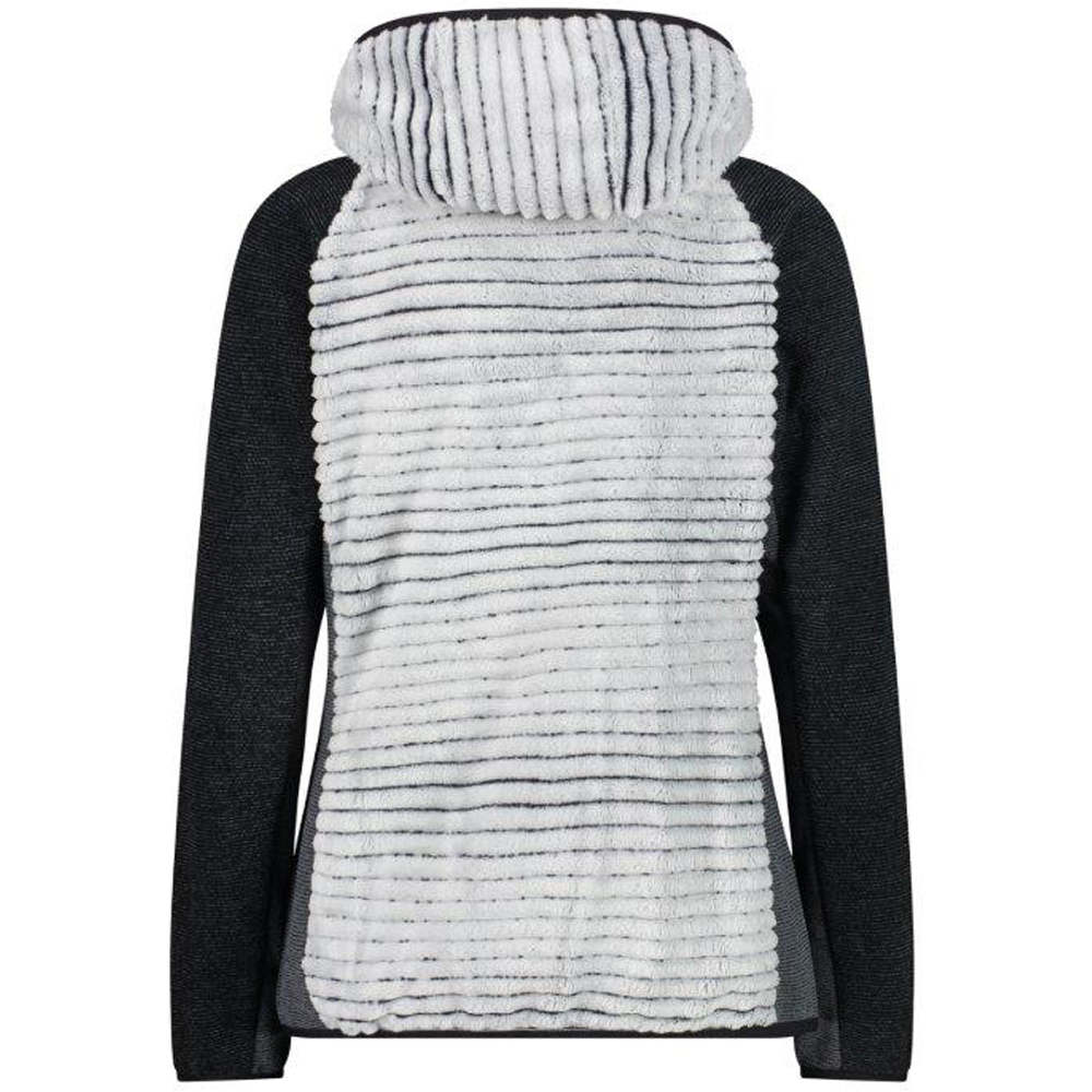 Cmp forro polar mujer Cmp WOMAN JACKET FIX HOOD vista trasera Cmp forro polar mujer Cmp WOMAN JACKET FIX HOOD vista trasera