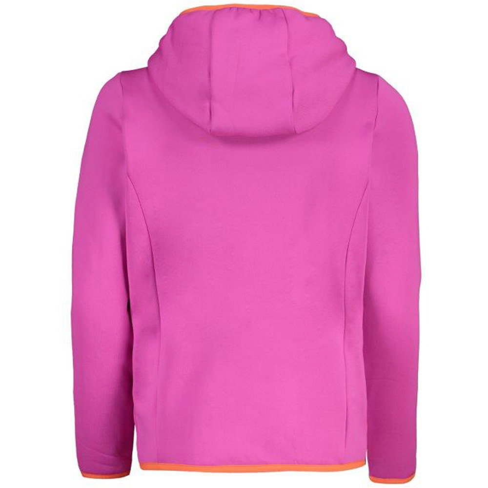 Cmp forro polar niño Cmp KID G JACKET FIX HOOD vista trasera Cmp forro polar niño Cmp KID G JACKET FIX HOOD vista trasera