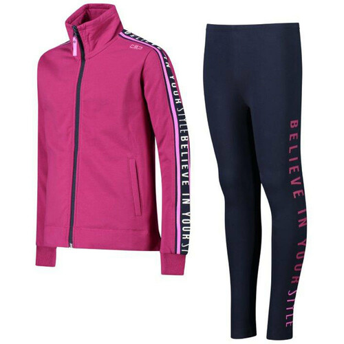 CMP KID G TRACKSUIT rojo