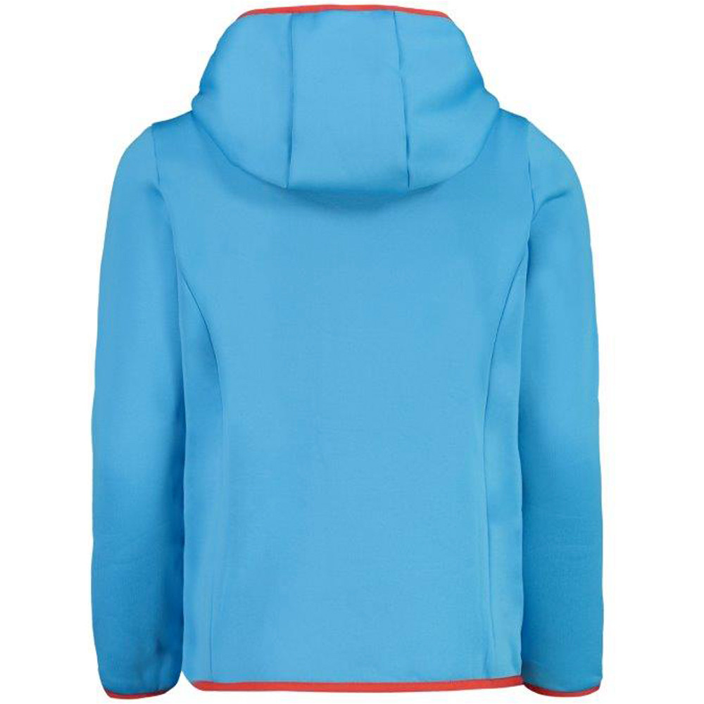 Cmp forro polar niño Cmp KID G JACKET FIX HOOD vista trasera Cmp forro polar niño Cmp KID G JACKET FIX HOOD vista trasera