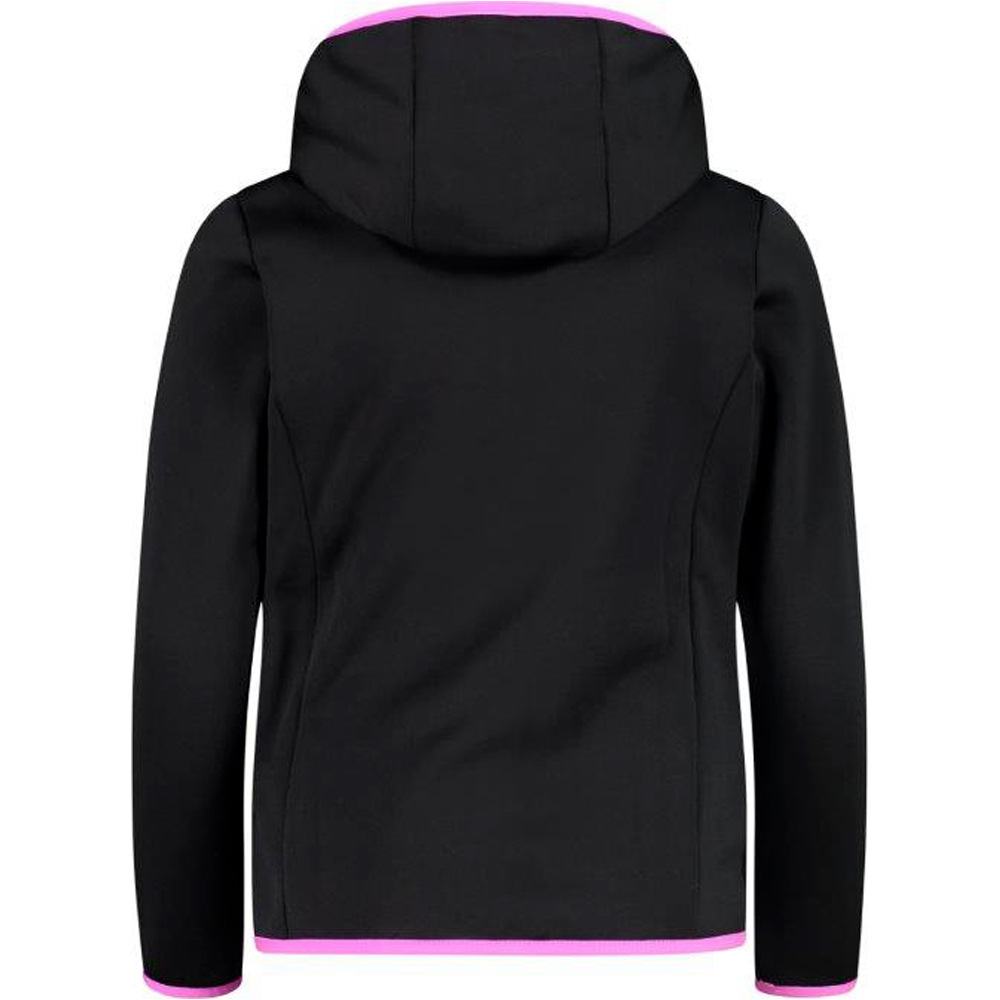 Cmp forro polar niño Cmp KID G JACKET FIX HOOD vista trasera Cmp forro polar niño Cmp KID G JACKET FIX HOOD vista trasera