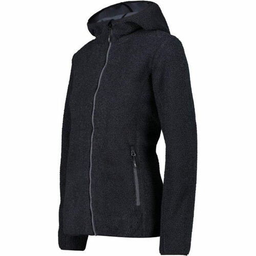 CMP WOMAN JACKET FIX HOOD negro