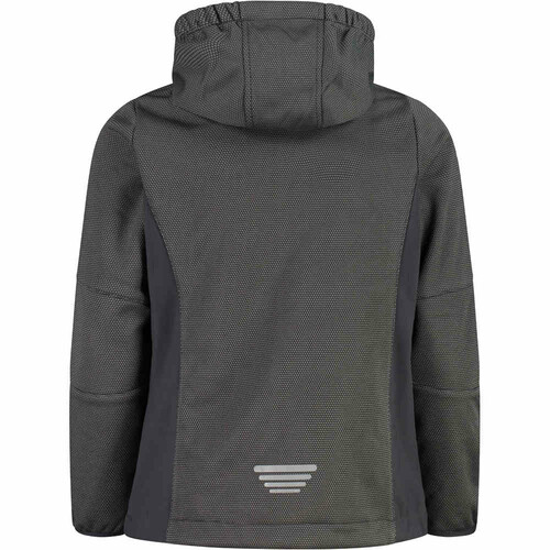 CMP KID G JACKET FIX HOOD gris