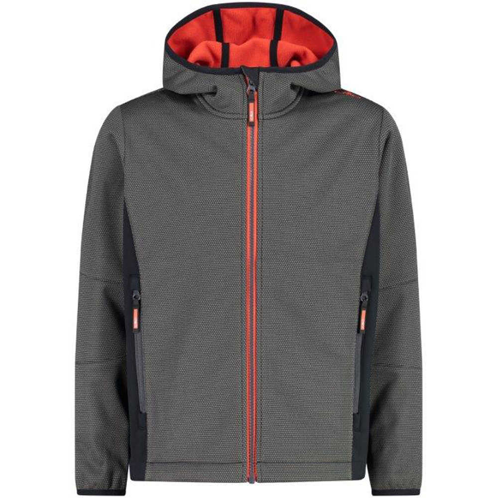 Cmp forro polar niño Cmp KID JACKET FIX HOOD vista frontal Cmp forro polar niño Cmp KID JACKET FIX HOOD vista frontal