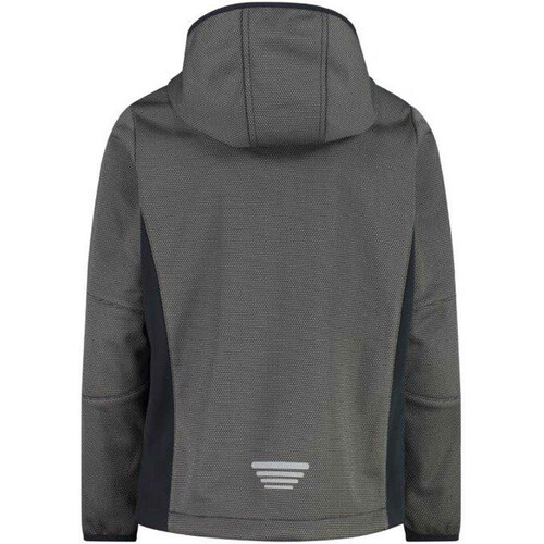 CMP KID JACKET FIX HOOD gris