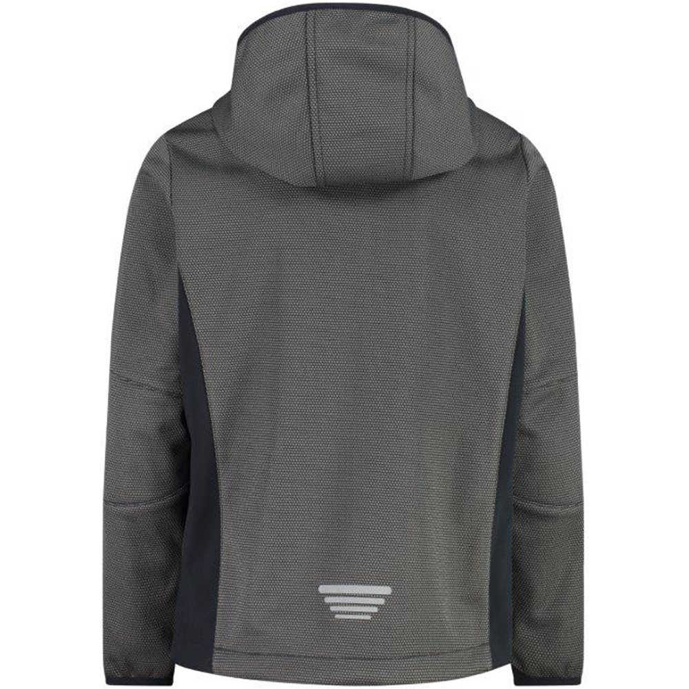 Cmp forro polar niño Cmp KID JACKET FIX HOOD vista trasera Cmp forro polar niño Cmp KID JACKET FIX HOOD vista trasera