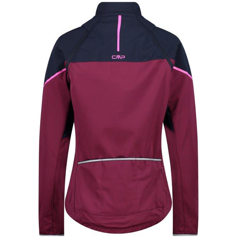 Cmp chaqueta softshell mujer Cmp WOMAN JACKET WITH DETACHABLE SLEEVES vista trasera Cmp chaqueta softshell mujer Cmp WOMAN JACKET WITH DETACHABLE SLEEVES vista trasera