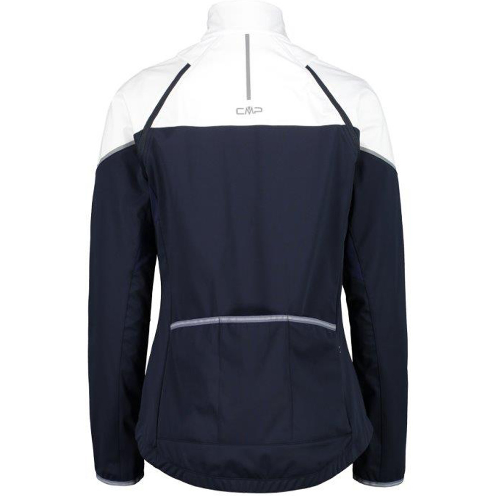 Cmp chaqueta softshell mujer Cmp WOMAN JACKET WITH DETACHABLE SLE vista trasera Cmp chaqueta softshell mujer Cmp WOMAN JACKET WITH DETACHABLE SLE vista trasera