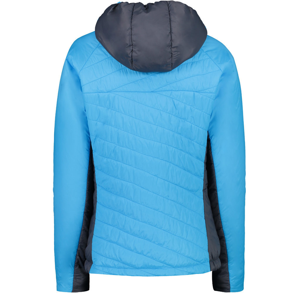 Cmp chaqueta impermeable insulada mujer Cmp WOMAN JACKET FIX HOOD AZ vista trasera Cmp chaqueta impermeable insulada mujer Cmp WOMAN JACKET FIX HOOD AZ vista trasera