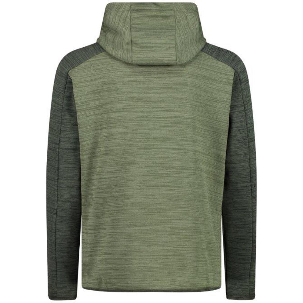 Cmp Sudaderas Montaña Hombre Cmp MAN JACKET FIX HOOD VE vista trasera Cmp Sudaderas Montaña Hombre Cmp MAN JACKET FIX HOOD VE vista trasera