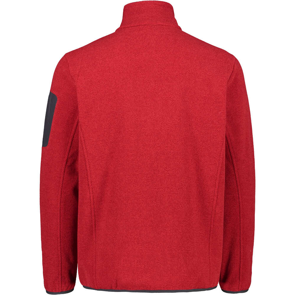 Cmp forro polar hombre Cmp MAN JACKET vista trasera Cmp forro polar hombre Cmp MAN JACKET vista trasera