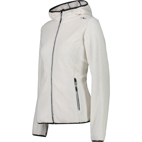 CMP WOMAN JACKET FIX HOOD azul