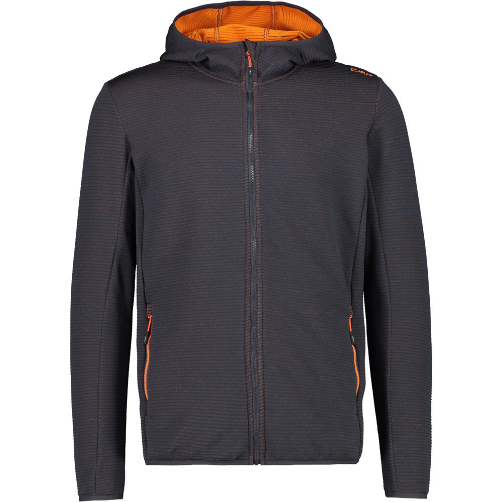 Cmp forro polar hombre Cmp MAN JACKET FIX HOOD vista frontal Cmp forro polar hombre Cmp MAN JACKET FIX HOOD vista frontal