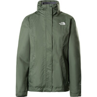 The North Face chaqueta impermeable mujer The North Face W EVOLVE II TRI JKT GR vista frontal The North Face chaqueta impermeable mujer The North Face W EVOLVE II TRI JKT GR vista frontal