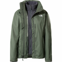The North Face chaqueta impermeable mujer The North Face W EVOLVE II TRI JKT GR vista detalle The North Face chaqueta impermeable mujer The North Face W EVOLVE II TRI JKT GR vista detalle