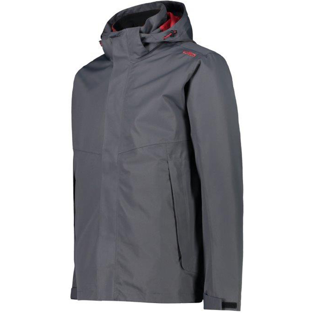 Cmp chaqueta impermeable insulada hombre Cmp MAN JACKET ZIP HOOD DETACHABLE INN.JACKET vista detalle Cmp chaqueta impermeable insulada hombre Cmp MAN JACKET ZIP HOOD DETACHABLE INN.JACKET vista detalle