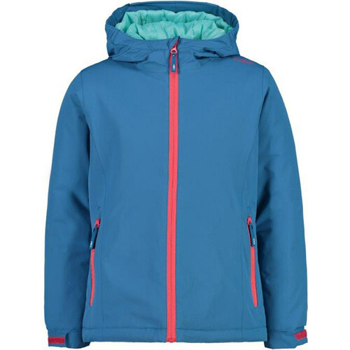 CMP KID G JACKET FIX HOOD azul