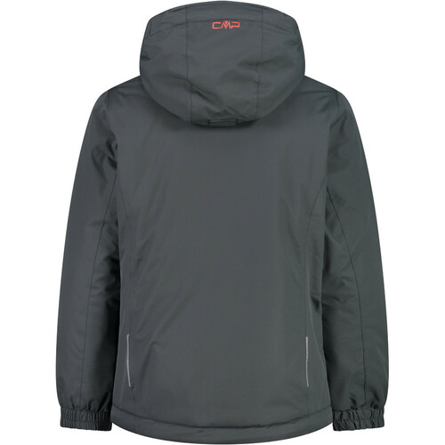CMP KID G JACKET FIX HOOD GR gris