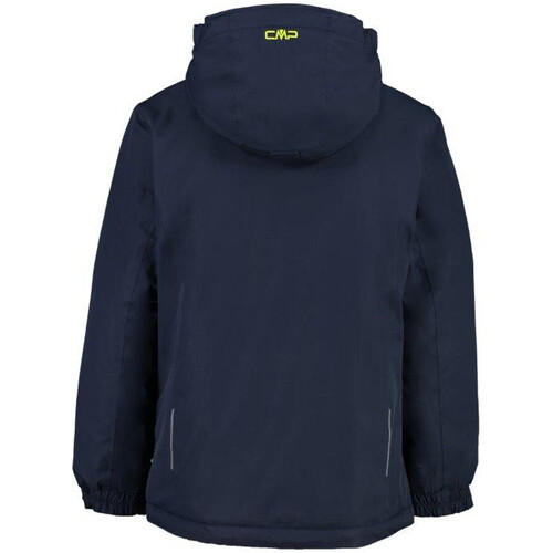 CMP KID JACKET FIX HOOD azul