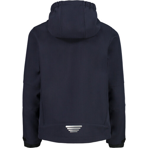 CMP KID JACKET FIX HOOD azul