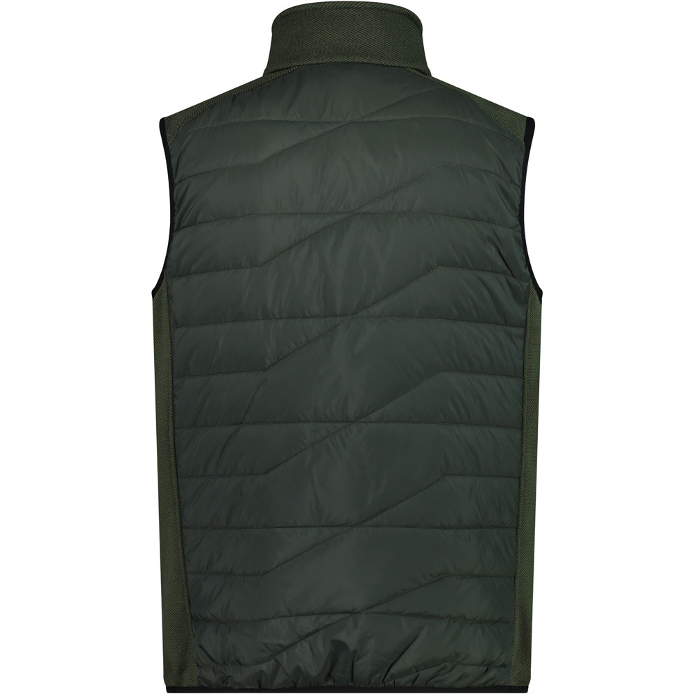 Cmp chaleco outdoor hombre Cmp MAN HYBRID VEST vista trasera Cmp chaleco outdoor hombre Cmp MAN HYBRID VEST vista trasera