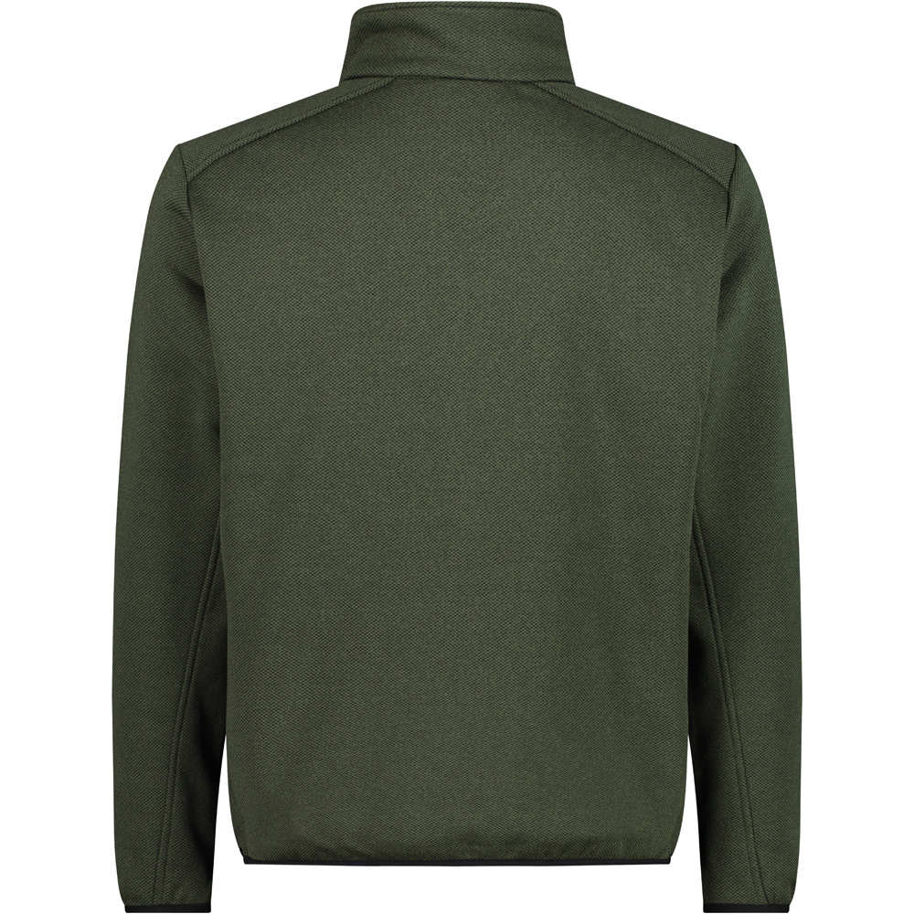 Cmp forro polar hombre Cmp MAN HYBRID JACKET MA vista trasera Cmp forro polar hombre Cmp MAN HYBRID JACKET MA vista trasera