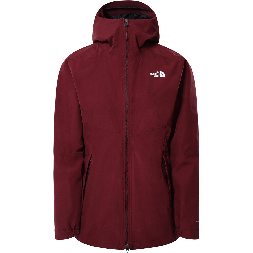 The North Face chaqueta impermeable mujer The North Face W HIKESTLLR PK SL JT vista frontal The North Face chaqueta impermeable mujer The North Face W HIKESTLLR PK SL JT vista frontal
