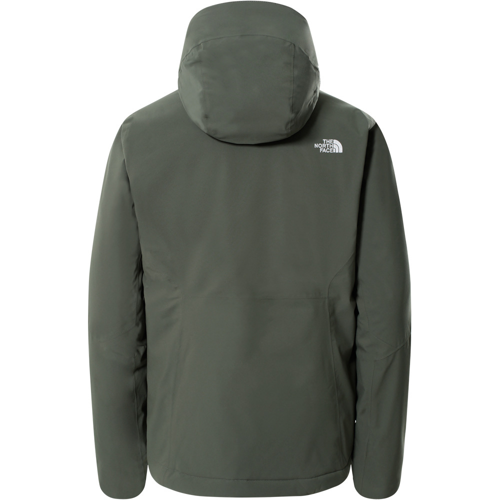 The North Face chaqueta impermeable mujer The North Face W INLUX INS JKT GR vista trasera The North Face chaqueta impermeable mujer The North Face W INLUX INS JKT GR vista trasera