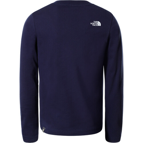 THE NORTH FACE Y L/S EASY TEE azul
