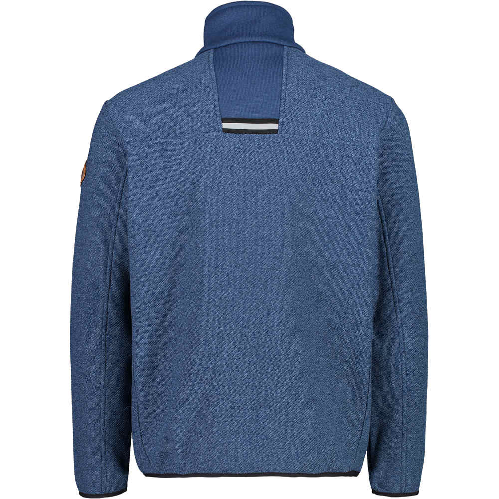 Cmp forro polar hombre Cmp MAN SWEAT vista trasera Cmp forro polar hombre Cmp MAN SWEAT vista trasera