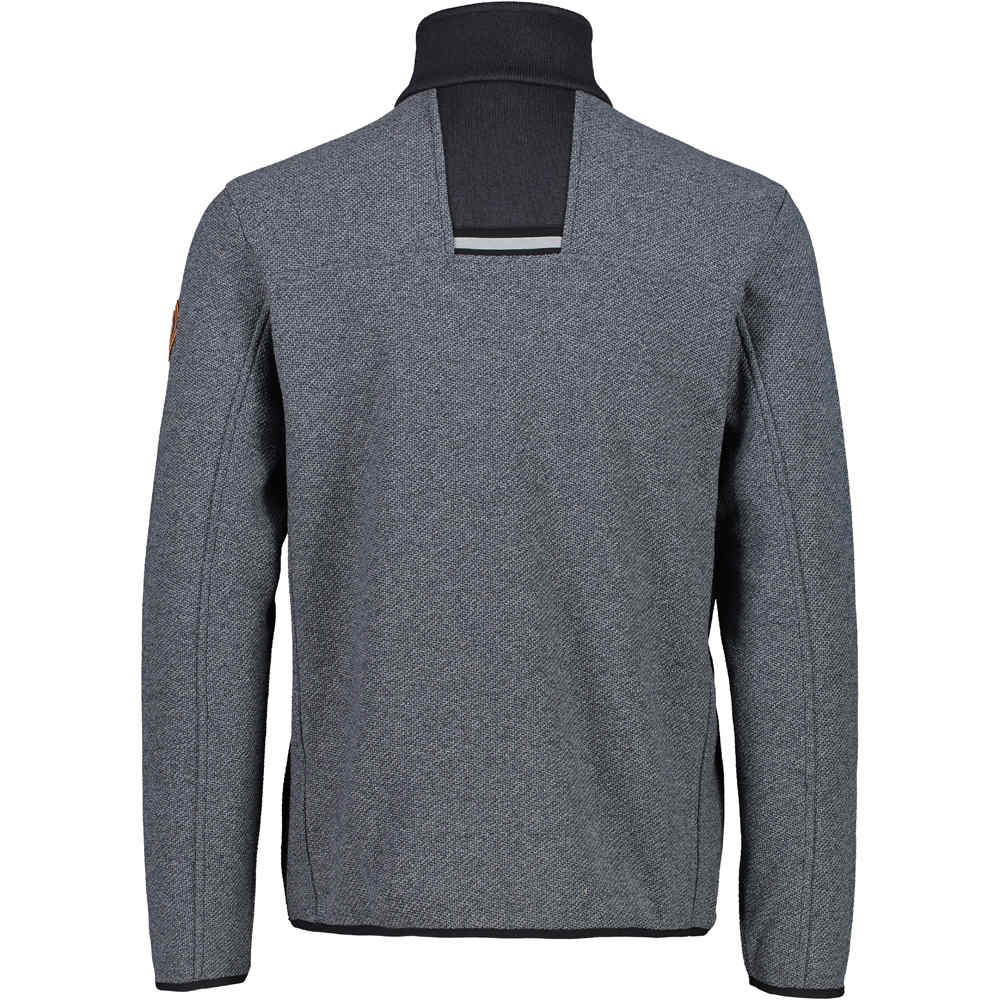 Cmp forro polar hombre Cmp MAN SWEAT vista trasera Cmp forro polar hombre Cmp MAN SWEAT vista trasera