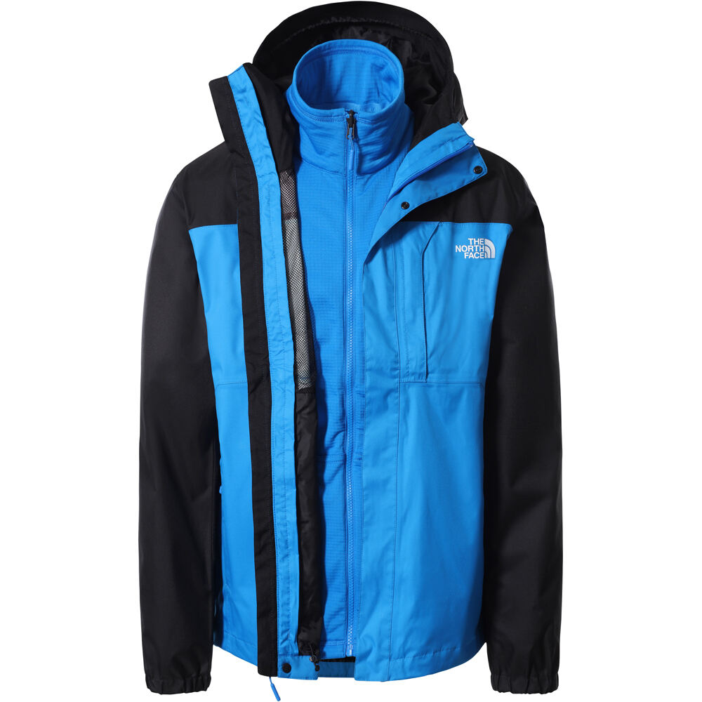 The North Face chaqueta impermeable hombre The North Face M QUEST TRI JKT vista trasera The North Face chaqueta impermeable hombre The North Face M QUEST TRI JKT vista trasera