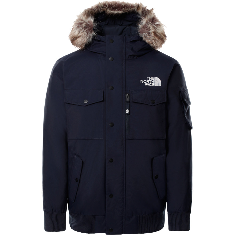 The North Face chaqueta impermeable insulada hombre The North Face M REC GOTHAM JKT vista frontal The North Face chaqueta impermeable insulada hombre The North Face M REC GOTHAM JKT vista frontal