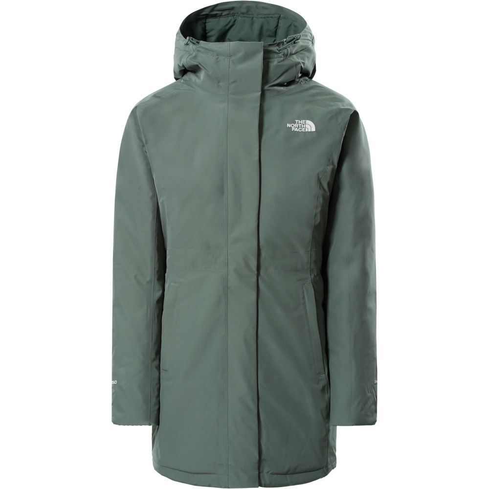 The North Face chaqueta impermeable insulada mujer The North Face W REC BROOKLYN JKT vista frontal The North Face chaqueta impermeable insulada mujer The North Face W REC BROOKLYN JKT vista frontal