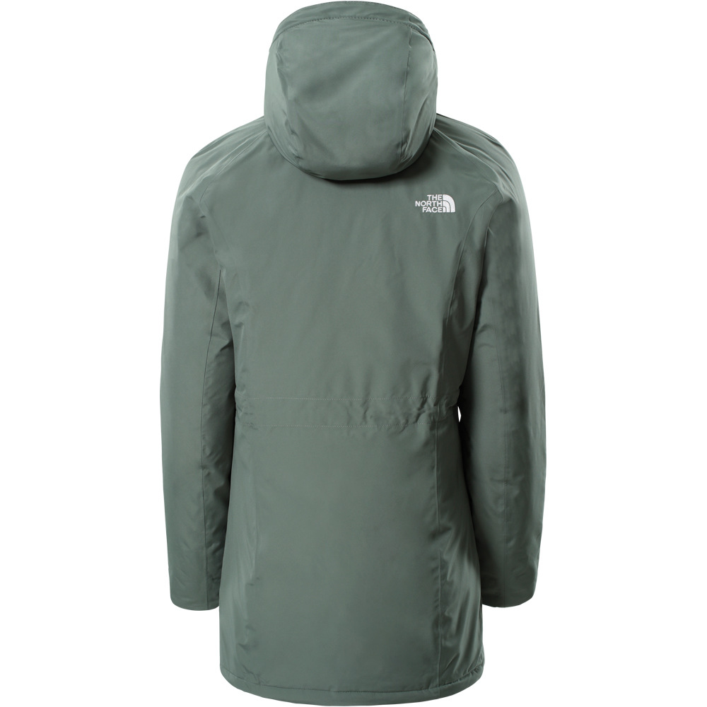 The North Face chaqueta impermeable insulada mujer The North Face W REC BROOKLYN JKT vista trasera The North Face chaqueta impermeable insulada mujer The North Face W REC BROOKLYN JKT vista trasera