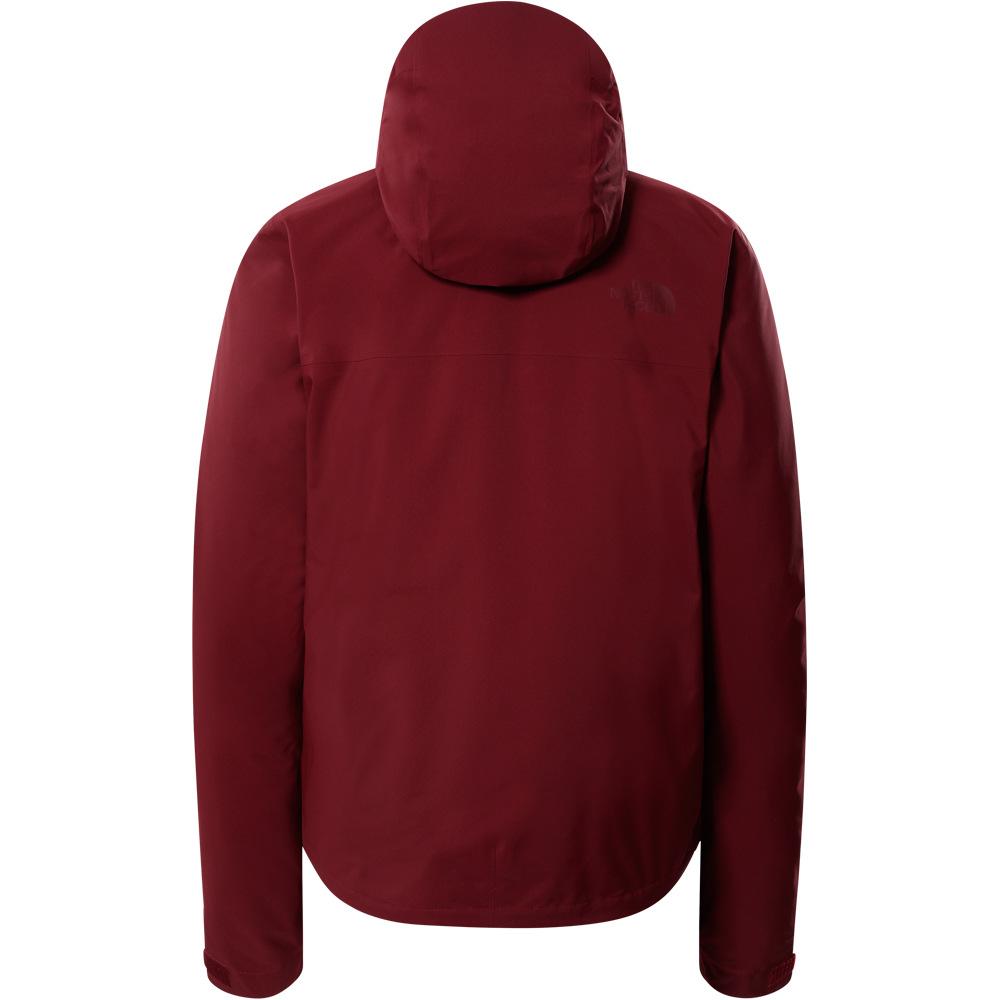 The North Face chaqueta impermeable insulada mujer The North Face W MNT LHT FL TRI JKT vista trasera The North Face chaqueta impermeable insulada mujer The North Face W MNT LHT FL TRI JKT vista trasera