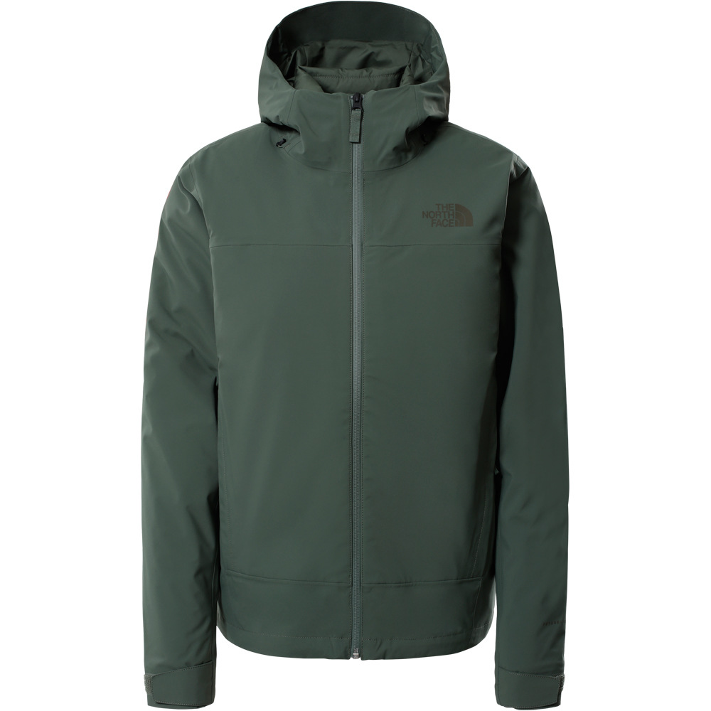 The North Face chaqueta impermeable insulada mujer The North Face W MNT LHT FL TRI JKT vista frontal The North Face chaqueta impermeable insulada mujer The North Face W MNT LHT FL TRI JKT vista frontal