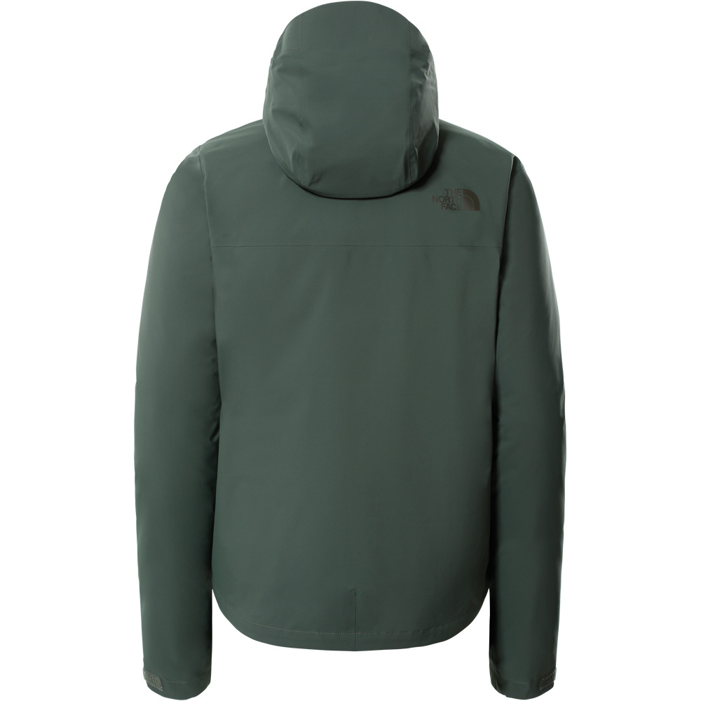 The North Face chaqueta impermeable insulada mujer The North Face W MNT LHT FL TRI JKT vista trasera The North Face chaqueta impermeable insulada mujer The North Face W MNT LHT FL TRI JKT vista trasera