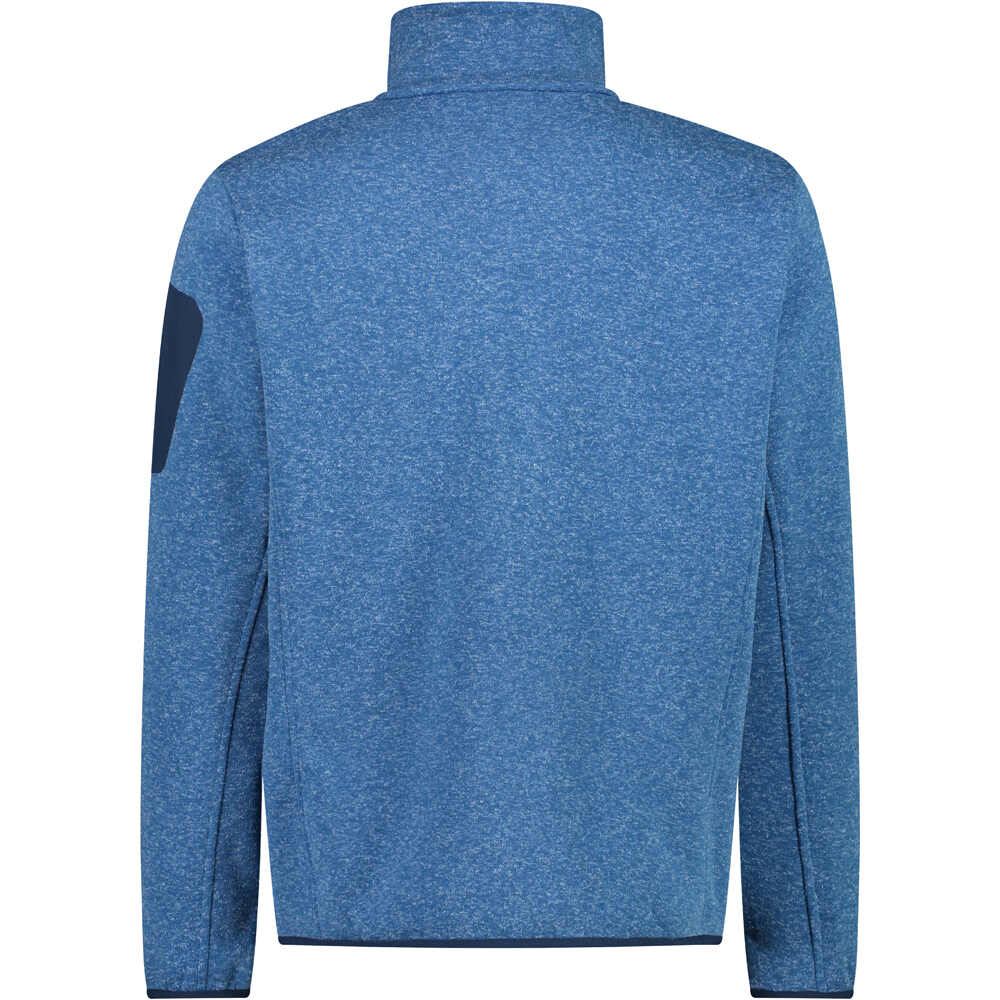 Cmp forro polar hombre Cmp MAN JACKET vista trasera Cmp forro polar hombre Cmp MAN JACKET vista trasera