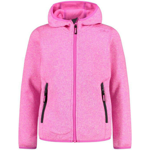 CMP KID G FIX HOOD JACKET morado