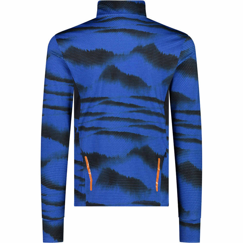 Cmp forro polar hombre Cmp MAN SWEAT vista trasera Cmp forro polar hombre Cmp MAN SWEAT vista trasera