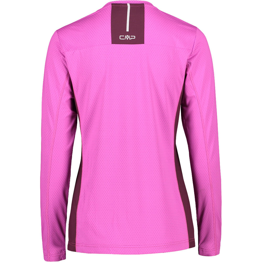 Cmp camiseta montaña manga larga mujer Cmp WOMAN T-SHIRT vista trasera Cmp camiseta montaña manga larga mujer Cmp WOMAN T-SHIRT vista trasera