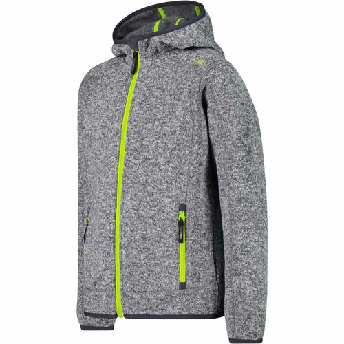 CMP KID FIX HOOD JACKET gris